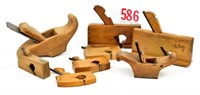 8 wooden coach maker planes