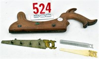 Stair saw,  small saw key holder,