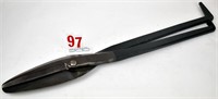 Tin snips Peckstow & Wilcox  7" cutter  30" long