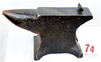 Forged anvil, 113 lbs, Early badger