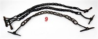 Horse harness chains