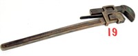 Hammond Mfg. pipe wrench,  24" long
