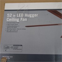 New 52 " LED Hugger Ceiling Fan