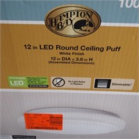 LED Round Ceiling Puff