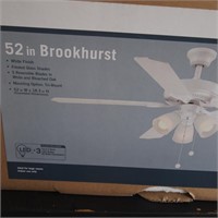 NIB Brookhurst Ceiling Fan/Light Kit