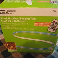 18" LED Color Changing Tape Light Kit