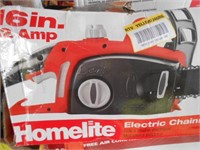 HOMELITE Electric Chain Saw