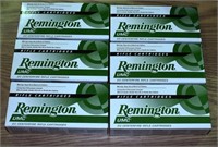 Six 20 Round Bxs of Remington .223 55GR MC