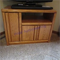 Wood TV stand