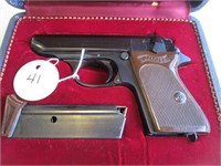Walther PPK 9mm Semi-Automatic Pistol,