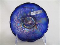 Nwood 6" elec. blue Peacock at Urn ICS bowl