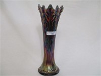 Nwood 10" purple Leaf Columns vase