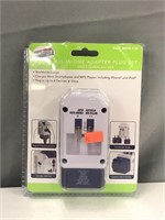 American Tourister travel adapter  (opened