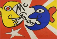 ALEXANDER CALDER "MC GOVERN" PRINT