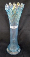 Nwood 10 1/2" IB Leaf Columns vase. Rare