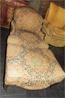 Charleston House French Arm Chair /w  ottoman