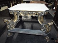 Tara Shaw End Table missing marble top