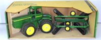 JD 8630 4wd & Disk Set in Green & Yellow Box