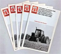 25- Pieces of IH Tractor Brochures; Joblot; one mo