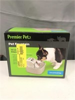 premier pet fountain (opened box/like new