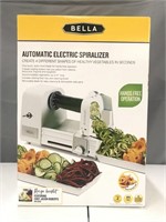 Bella automatic electric spiralizer (opened