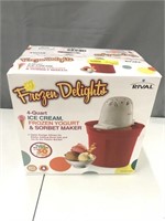 Rival ice cream maker (used)