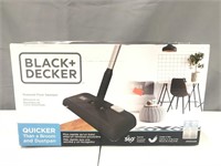 Black and decker powered floor sweeper (used)