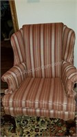 Chippendale Wing Back Arm Chair