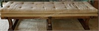 Quartersawn Oak Bedroom Bench