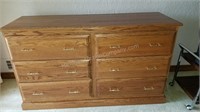 Oak Dresser and Chest of Drawers