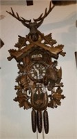Vintage Musical Hunter Black Forest Cuckoo Clock