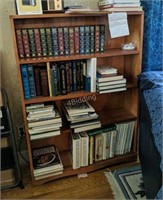 LR- Wooden 4 Shelf Book Case