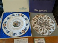 LR- Wedgewood Plate & More
