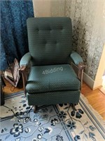 LR- Vintage Cloth Rocking Chair