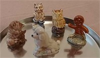SR- 2nd Group lot of 5 Wade Red Rose Tea Figurines