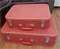 SR- Vintage Travelguard 2 Piece Luggage Set