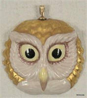 Owl Pendant by Boehm