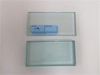 2 Glass slabs for mixing (IRM)