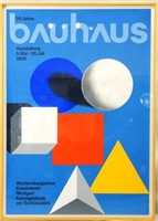 Herbert Bayer Bauhaus exhibition poster