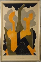 Natalia Goncharova (1881-1962) French Art Poster