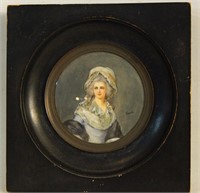 French Portrait of Marie Antoinette by Herve'
