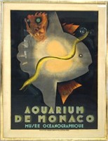 Jean Carlu (1900-1997) - Aquarium de Monaco