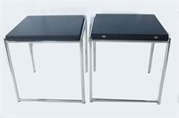 Eileen Grey Square folding modernist tables - 2