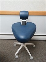 Blue operatory chair