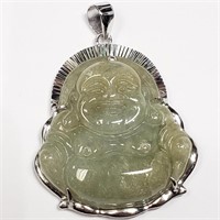 $355 S/Sil Natural Jade Pendant