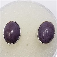 $100 S/Sil Gemstone Earrings