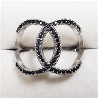 $180 S/Sil Onyx Ring