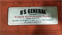 U. S General engine oil pressure tester