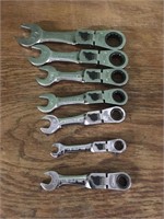 Craftsman swivel head wrench ratchet wrenches