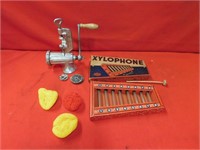 Xylophone, meat grinder